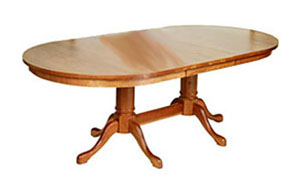 Cabriole Trestle Americana Table