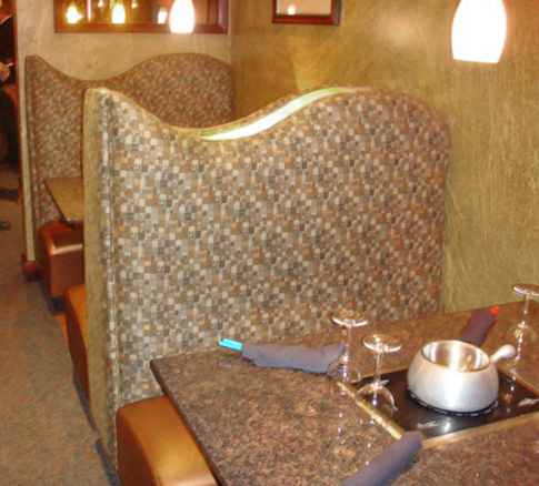 Melting Pot Restaurant Booth