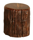 Redwood Stool