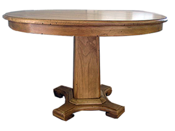 Tuscany Round Pedestal Table