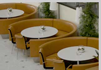 Circle Booth Outdoor Terrace