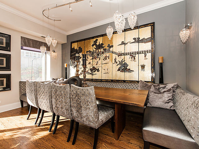 Wells St Dining Room with matching Chairs