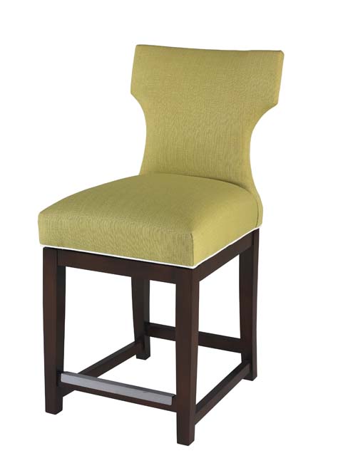 CLARENCE CNTR HT - Upholstered Barstools
