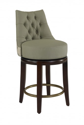 CLARITY CNTR HT - Upholstered Barstools For Hotels and Restaurants
