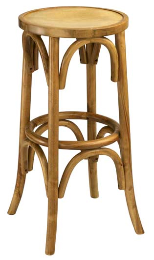 Uptown Backless Barstool