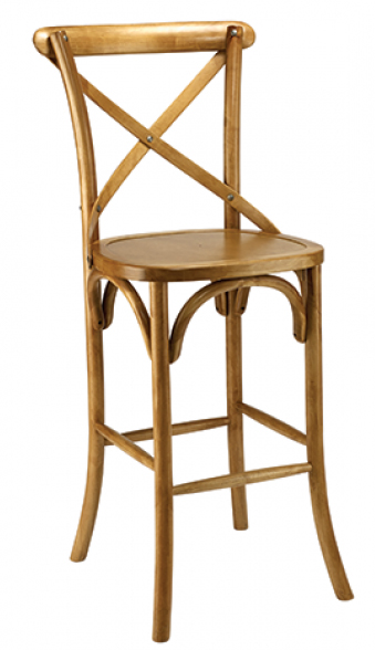 Isabelline Natural Barstool