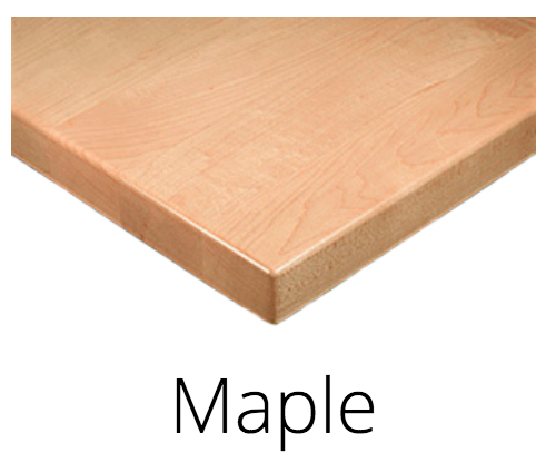 Solid Plank Maple Tabletop