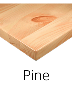 Solid Plank Pine Tabletop