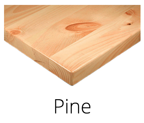 Solid Plank Pine Tabletop