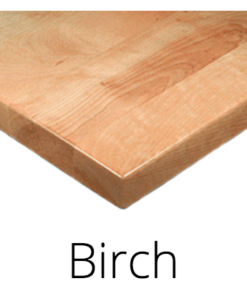 Solid Plank Birch Tabletop