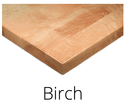 Solid Plank Birch Tabletop