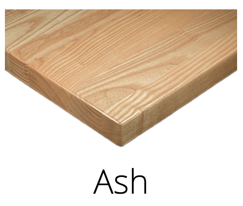 Solid Plank Ash Tabletop