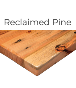 Reclaimed Pine Tabletops