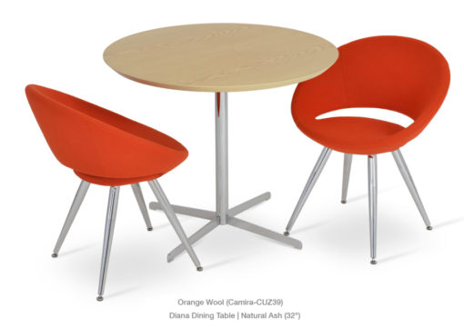 Aero Star Orange Dining Set